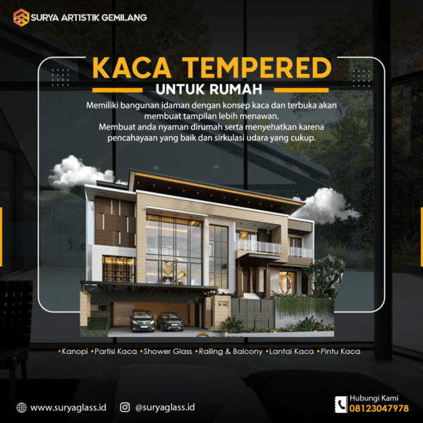 kaca tempered sidoarjo