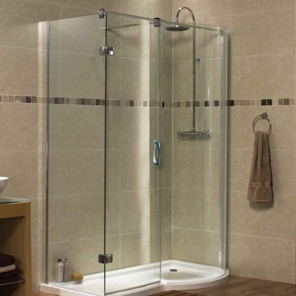 cubicle shower glass
