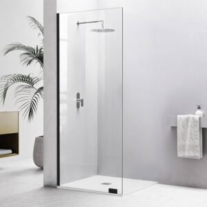 kaca kamar mandi tanpa frame