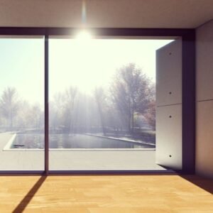 pintu kaca tempered sliding