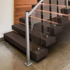railing kaca tempered alumunium handrail